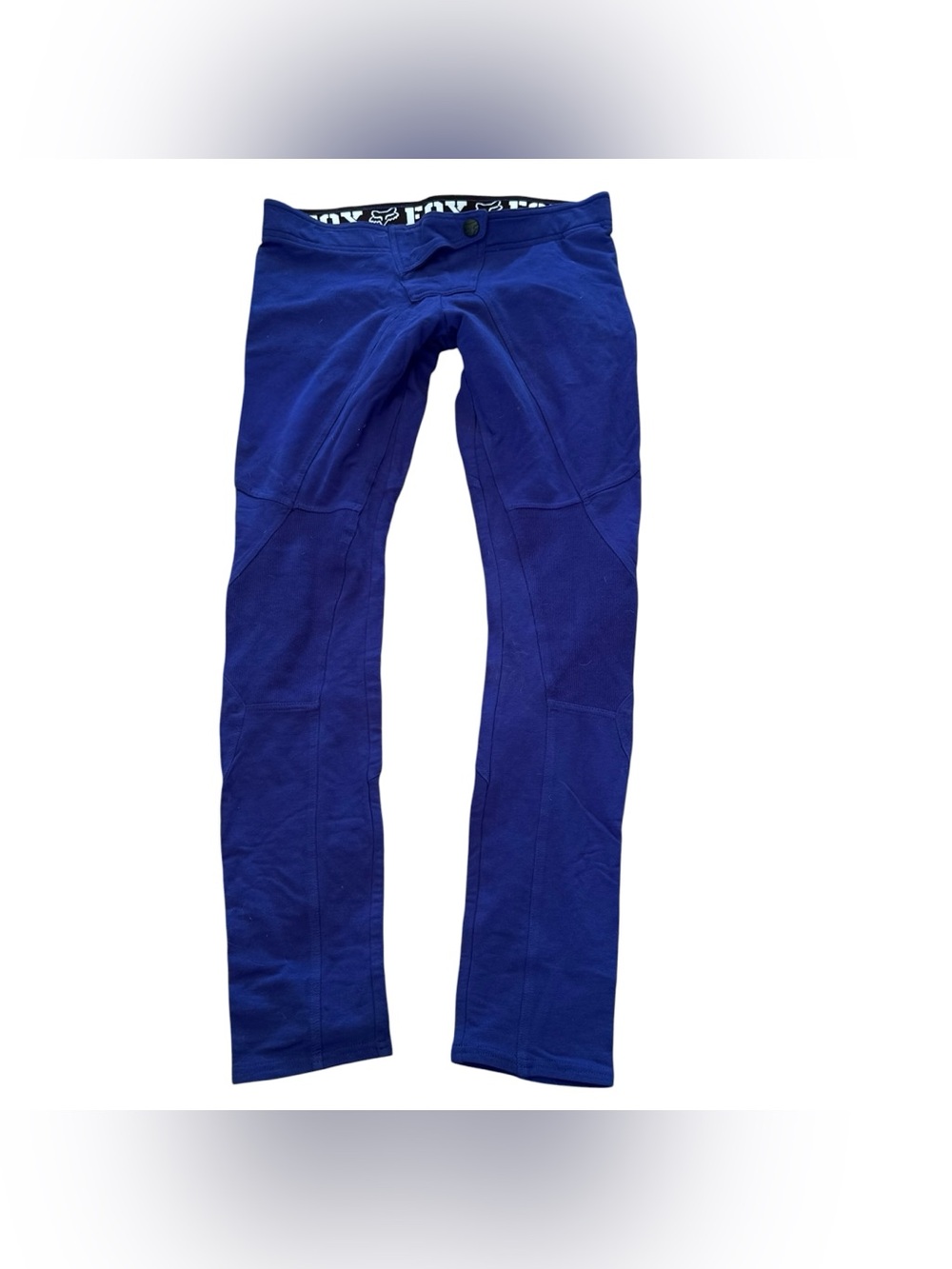 Fox Racing Women’s Leggings Pants Blue Size Medium Y2K